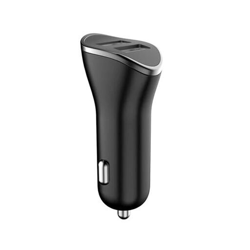 شارژر فندکی هویت مدل hv-cc8813 دو پورت -مشکی- مارون